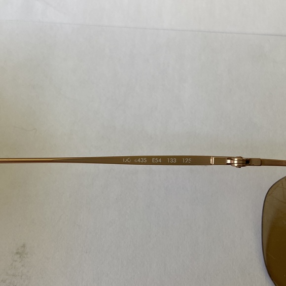 Dolce & Gabbana Brown Shield Sunglasses Eyeglasses DG4435 E54 133 125 Italy
